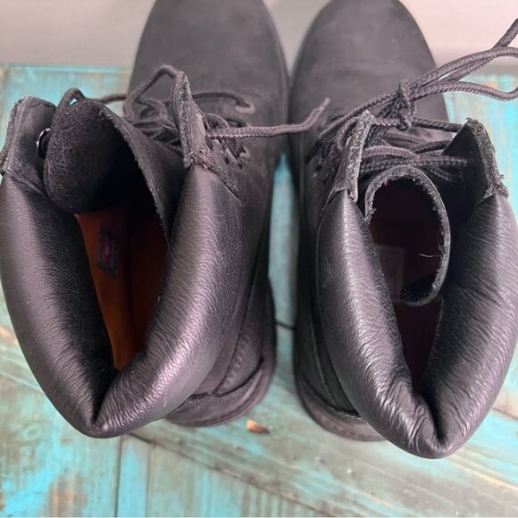 Timberland Black Waterproof Boots Size 7 Ankle Boots Hiking Outdoor - Picture 8 of 12